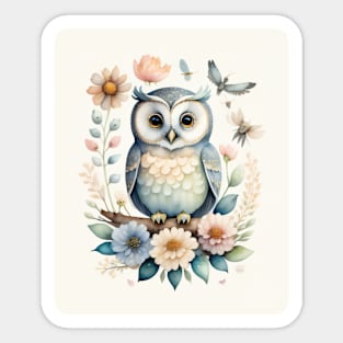 Owl Sticker